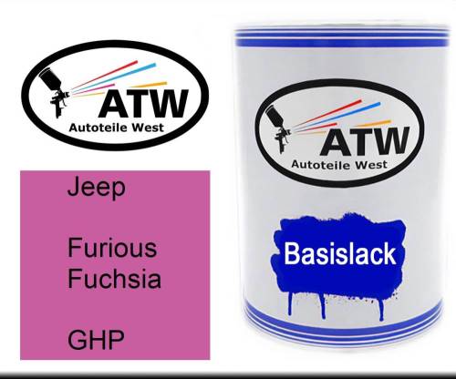 Jeep, Furious Fuchsia, GHP: 500ml Lackdose, von ATW Autoteile West.